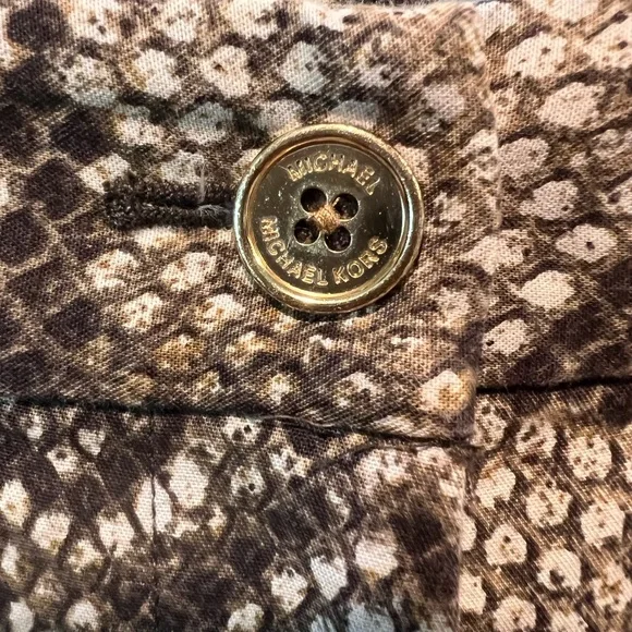 Michael Kors Snake Print Ankle Pant - Picture 2 of 4